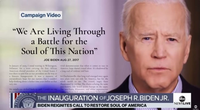 No such thing as a restored American ‘soul’ under senile Joe Biden