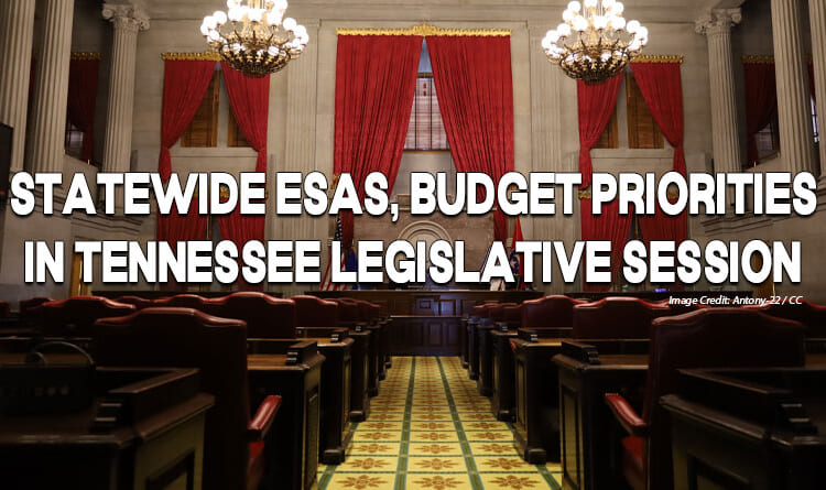 Statewide ESAs, Budget Priorities In Tennessee Legislative Session