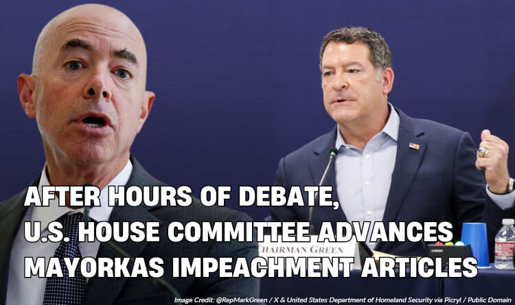 After Hours Of Debate, U.S. House Committee Advances Mayorkas Impeachment Articles