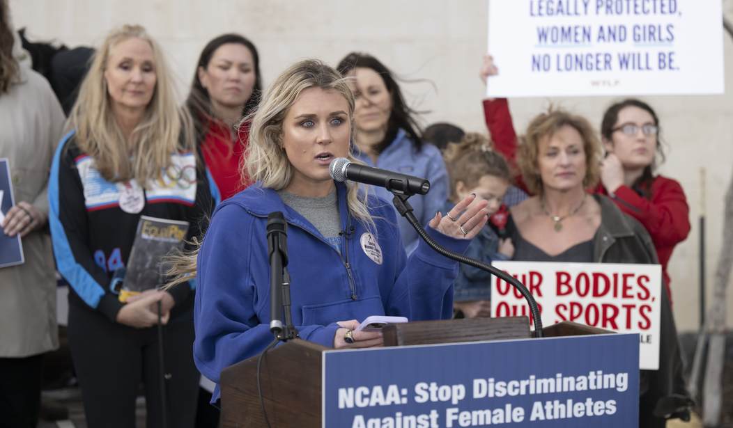 Riley Gaines Joins NCAA Convention Protest to Save Women's Sports – HotAir