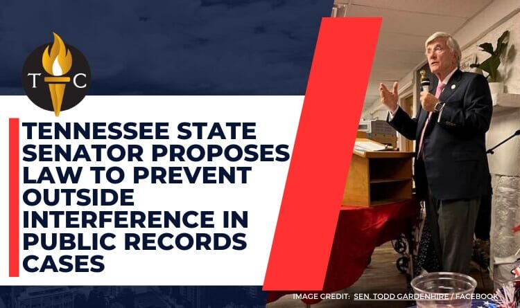 Tennessee State Senator Proposes Law To Prevent Outside Interference In Public Records Cases