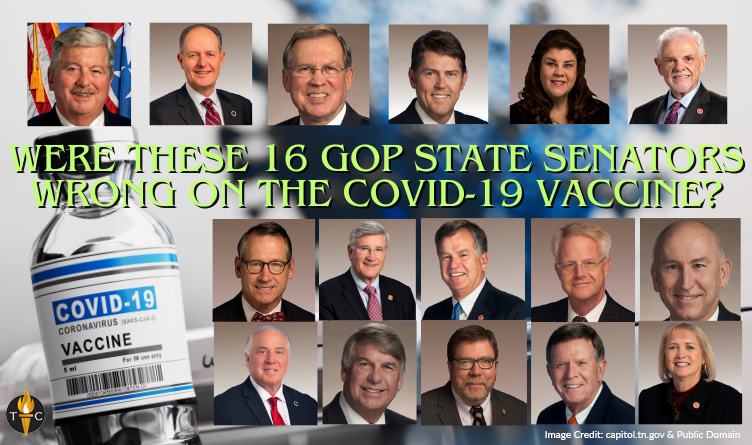 Were These 16 GOP State Senators Wrong On The Covid-19 Vaccine?