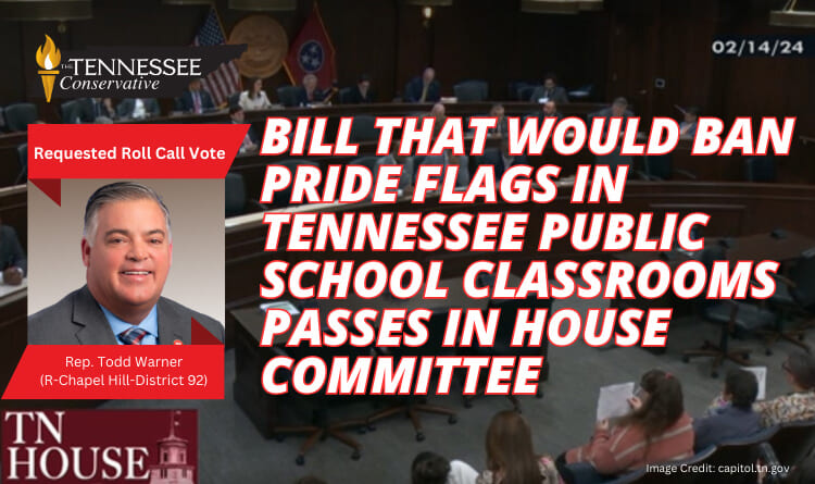 Bill That Would Ban Pride Flags In Tennessee Public School Classrooms Passes In House Committee