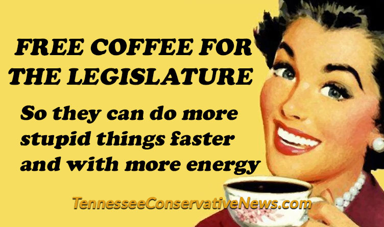 Free Coffee For The Legislature…