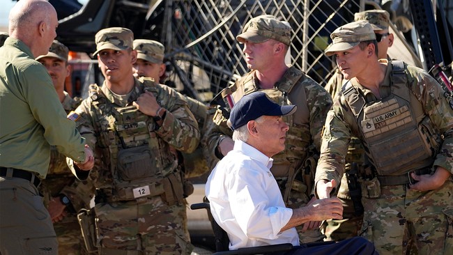 Abbott Announces a Plan for a Military Base Camp on the Border – HotAir