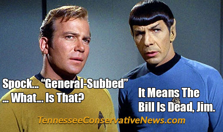 It's Dead, Jim... - Tennessee Conservative