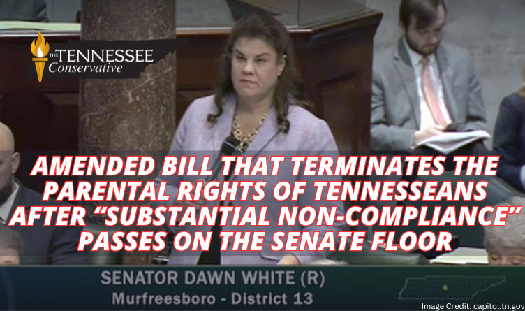 Amended Bill That Terminates The Parental Rights Of Tennesseans After “Substantial Non-Compliance” Passes On The Senate Floor