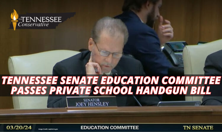 Tennessee Senate Education Committee Passes Private School Handgun Bill