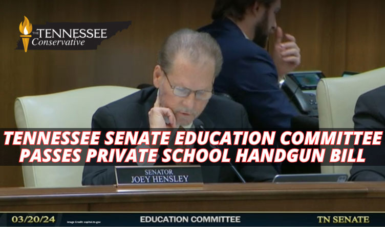 Tennessee Senate Education Committee Passes Private School Handgun Bill
