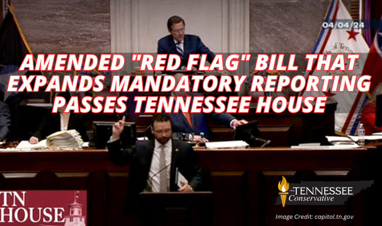 Amended "Red Flag" Bill That Expands Mandatory Reporting Passes Tennessee House