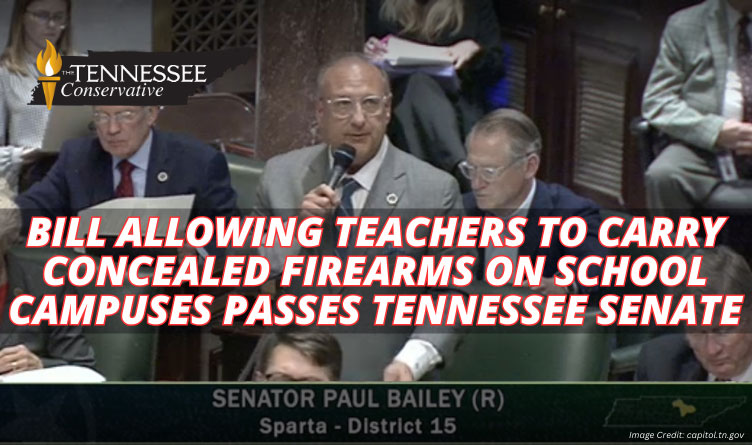 Bill Allowing Teachers To Carry Concealed Firearms On School Campuses Passes Tennessee Senate
