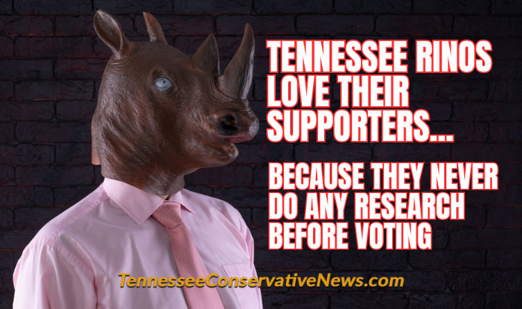 Tennessee RINOs Love Their Supporters…
