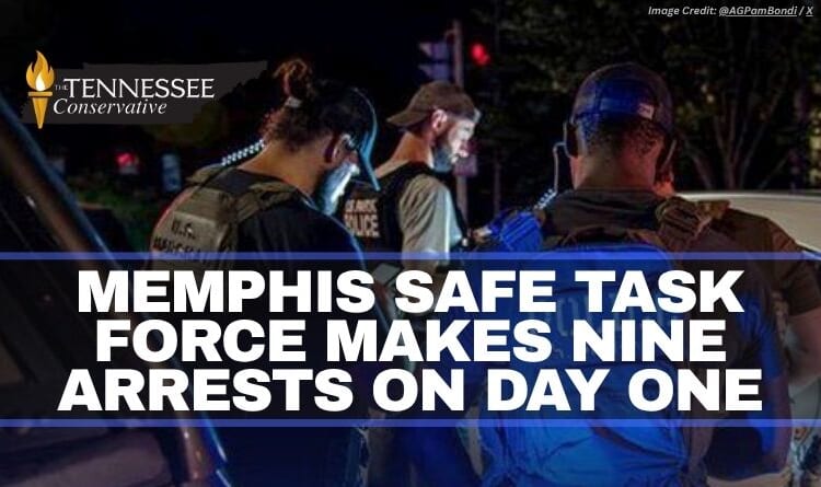 Memphis Safe Task Force Makes Nine Arrests On Day One