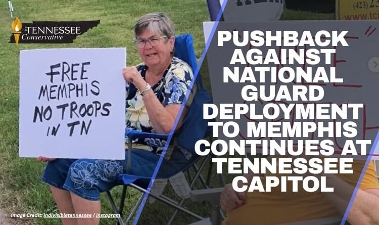Pushback Against National Guard Deployment To Memphis Continues At Tennessee Capitol