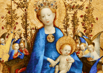 How Our Lady Gave Us Back the Color Blue ~ The Imaginative Conservative