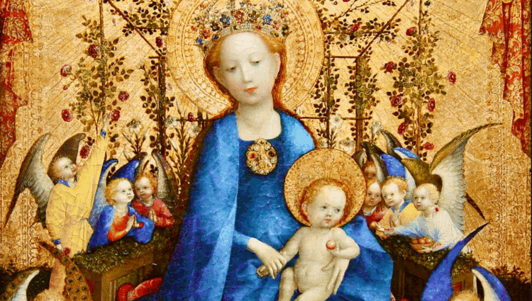 How Our Lady Gave Us Back the Color Blue ~ The Imaginative Conservative