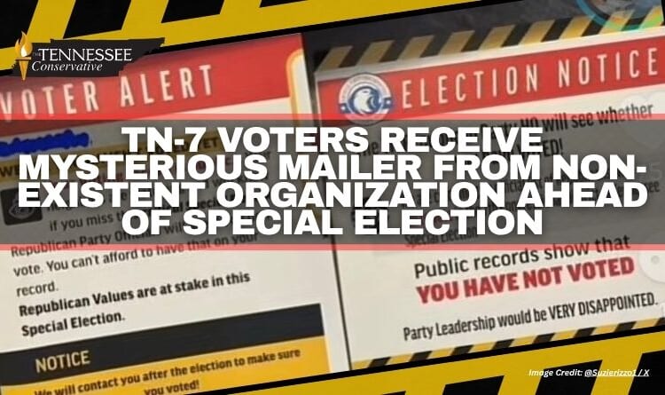 TN-7 Voters Receive Mysterious Mailer From Non-Existent Organization Ahead Of Special Election