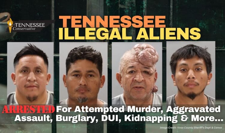 Tennessee Illegal Aliens Arrested For Attempted Murder, Aggravated Assault, Burglary, DUI, Kidnapping & More…