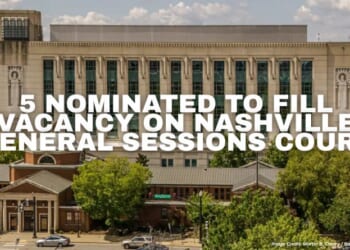 5 Nominated to Fill Vacancy on Nashville General Sessions Court