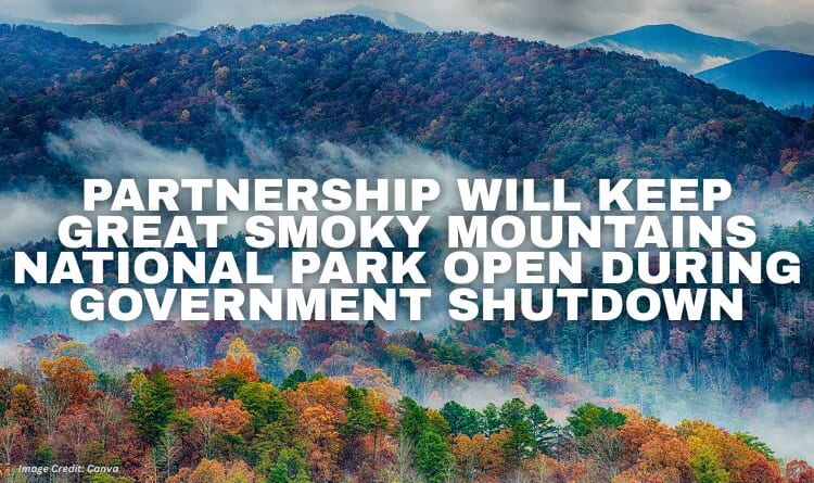 Partnership Will Keep Great Smoky Mountains National Park Open During Government Shutdown