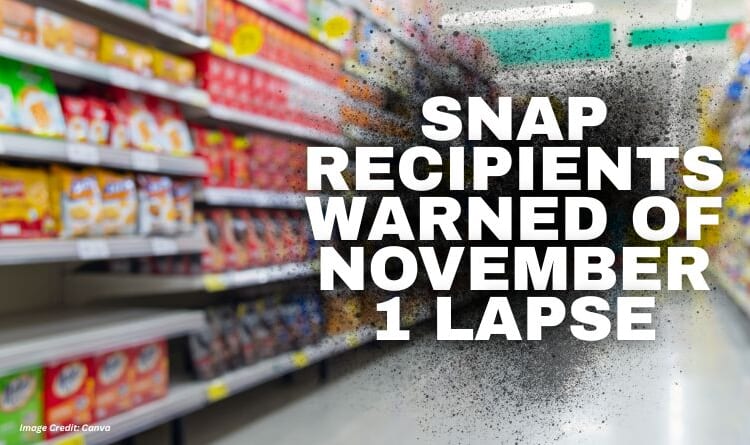 SNAP Recipients Warned Of Nov. 1 Lapse