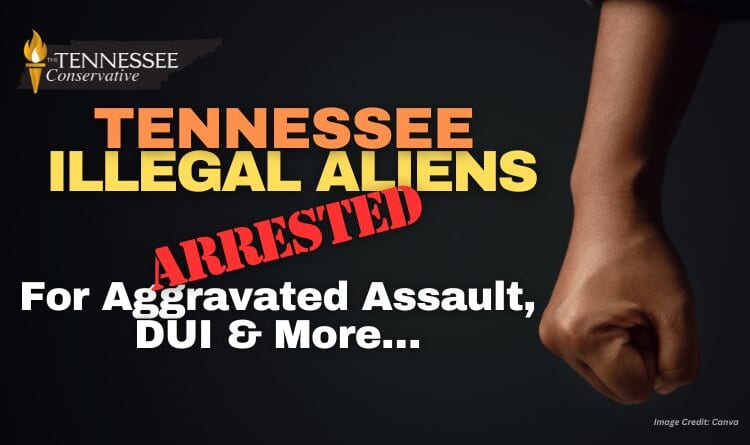 Tennessee Illegal Aliens Arrested For Aggravated Assault, DUI & More…