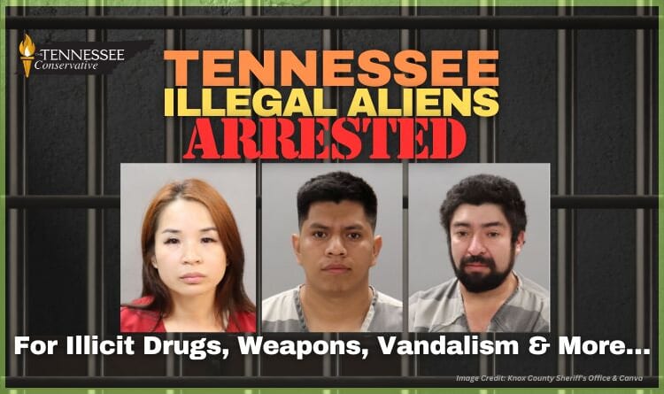 Tennessee Illegal Aliens Arrested For Illicit Drugs, Weapons, Vandalism & More…