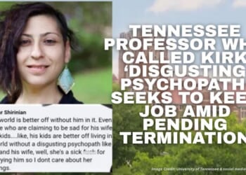 Tennessee Professor Who Called Kirk ‘Disgusting Psychopath’ Seeks To Keep Job Amid Pending Termination