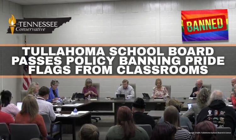 Tullahoma School Board Passes Policy Banning Pride Flags From Classrooms