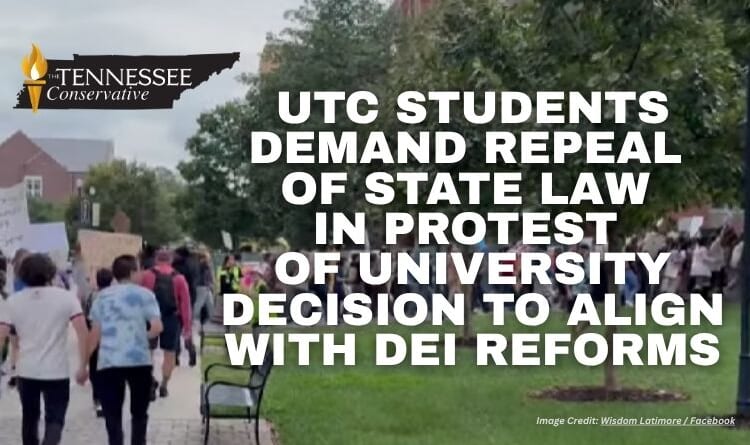 UTC Students Demand Repeal Of State Law In Protest Of University Decision To Align With DEI Reforms