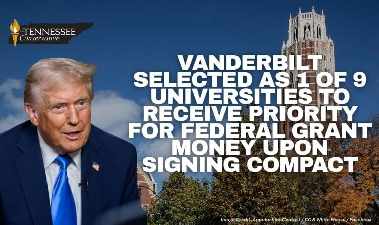 Vanderbilt Selected As 1 Of 9 Universities To Receive Priority For Federal Grant Money Upon Signing Compact