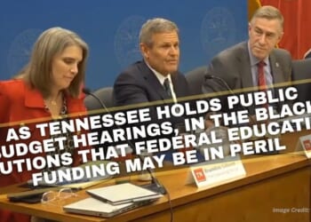 As Tennessee Holds Public Budget Hearings, In The Black Cautions That Federal Education Funding In Tennessee May Be In Peril