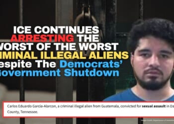 ICE Continues Arresting The Worst Of The Worst Criminal Illegal Aliens Despite The Democrats’ Government Shutdown