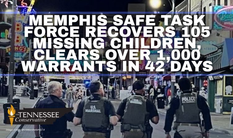 Memphis Safe Task Force Recovers 105 Missing Children, Clears Over 1,000 Warrants In 42 Days