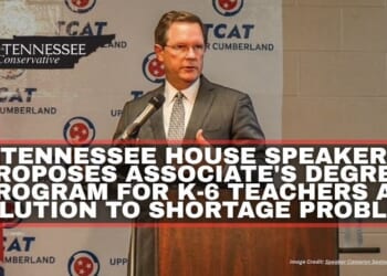 Tennessee House Speaker Proposes Associate's Degree Program For K-6 Teachers As Solution To Shortage Problem