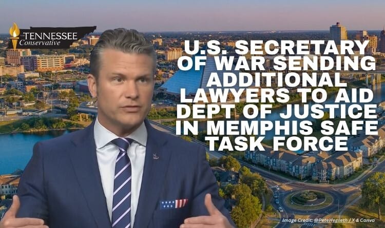 U.S. Secretary Of War Sending Additional Lawyers To Aid Department Of Justice In Memphis Safe Task Force
