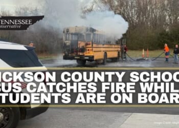 Dickson County School Bus Catches Fire While Students Are On Board