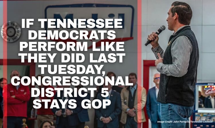 If Tennessee Democrats Perform Like They Did Last Tuesday, Congressional District 5 Stays GOP