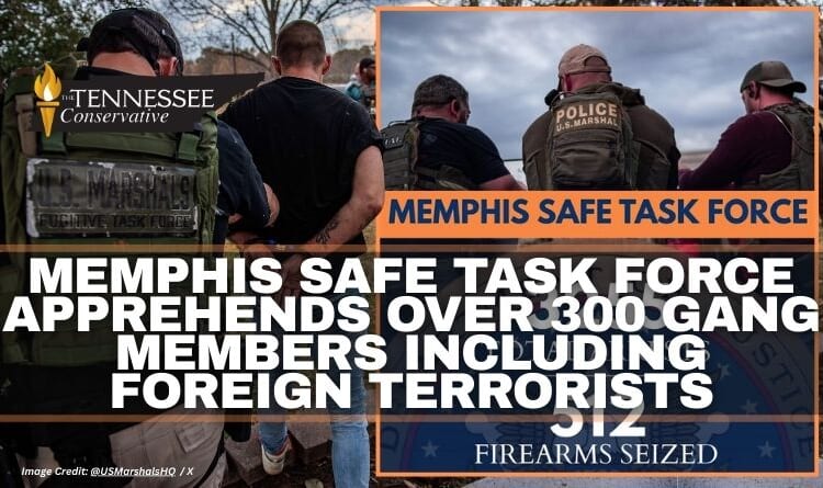Memphis Safe Task Force Apprehends Over 300 Gang Members Including Foreign Terrorists