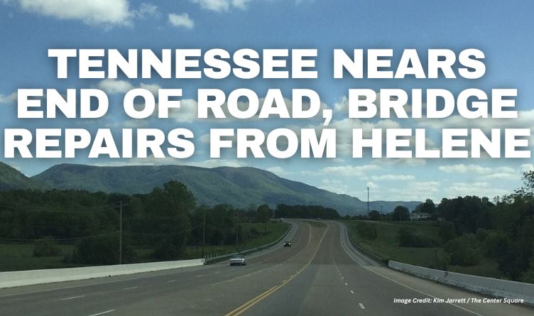 Tennessee Nears End Of Road, Bridge Repairs From Helene