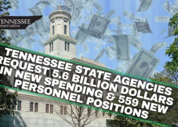 Tennessee State Agencies Request 5.6 Billion Dollars In New Spending & 559 New Personnel Positions
