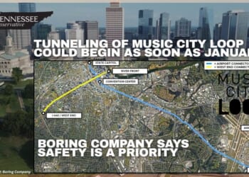 Tunneling Of Music City Loop Could Begin As Soon As January; Boring Company Says Safety Is A Priority