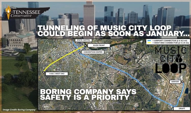 Tunneling Of Music City Loop Could Begin As Soon As January; Boring Company Says Safety Is A Priority