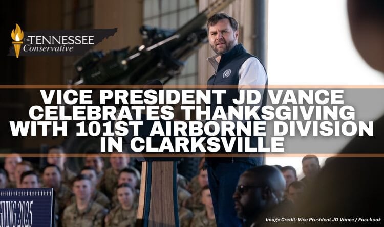 Vice President JD Vance Celebrates Thanksgiving With 101st Airborne Division In Clarksville