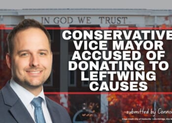 Conservative Vice Mayor Accused of Donating to Leftwing Causes