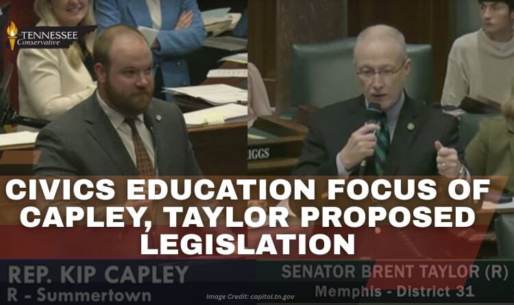 Civics Education Focus Of Capley, Taylor Proposed Legislation
