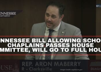 Tennessee Bill Allowing School Chaplains Passes House Committee, Will Go To Full House
