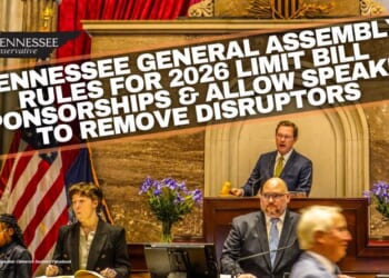 Tennessee General Assembly Rules For 2026 Limit Bill Sponsorships & Allow Speaker To Remove Disruptors