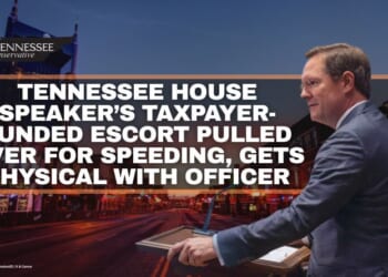 Tennessee House Speaker’s Taxpayer-Funded Escort Pulled Over For Speeding, Gets Physical With Officer