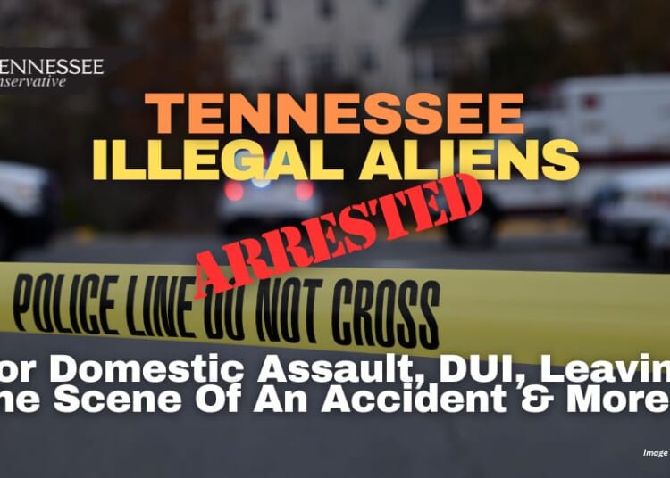 Tennessee Illegal Aliens Arrested For Domestic Assault, DUI, Leaving The Scene Of An Accident & More…